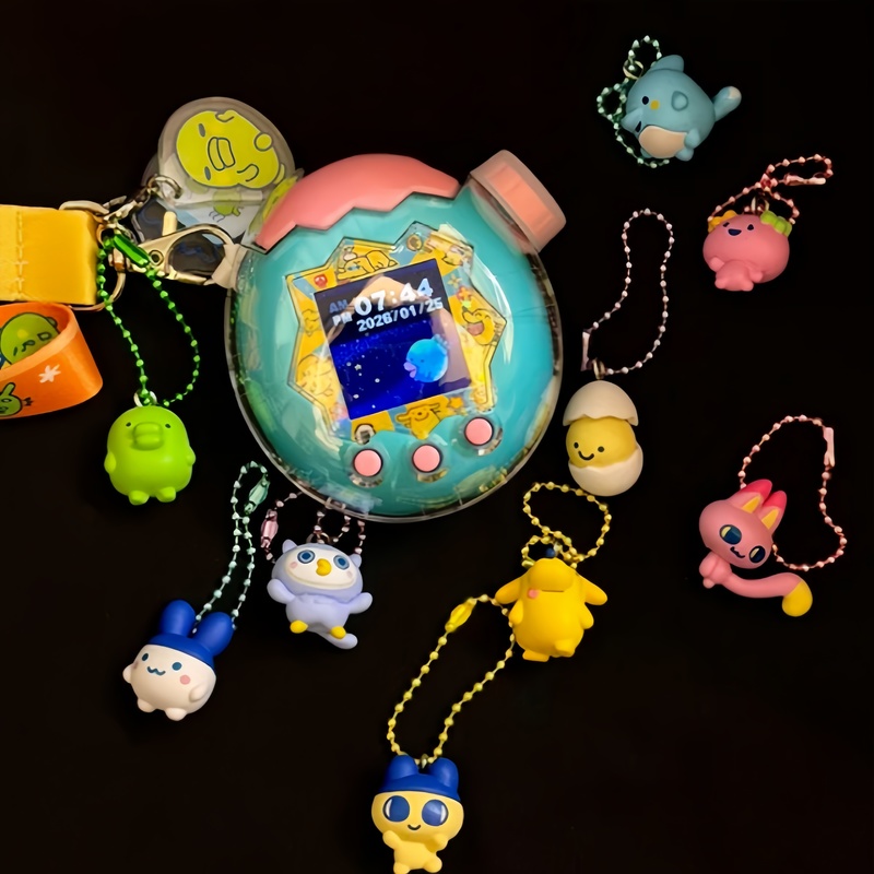 Bandai Model Tamagotchi - พวงกุญแจรูปตัวละครอิเล็กทรอนิกส์ แบนได ทามาก็อตจิ ช็อกโก บ็อกซ์ ของสะสมสำหรับผู้ใหญ่