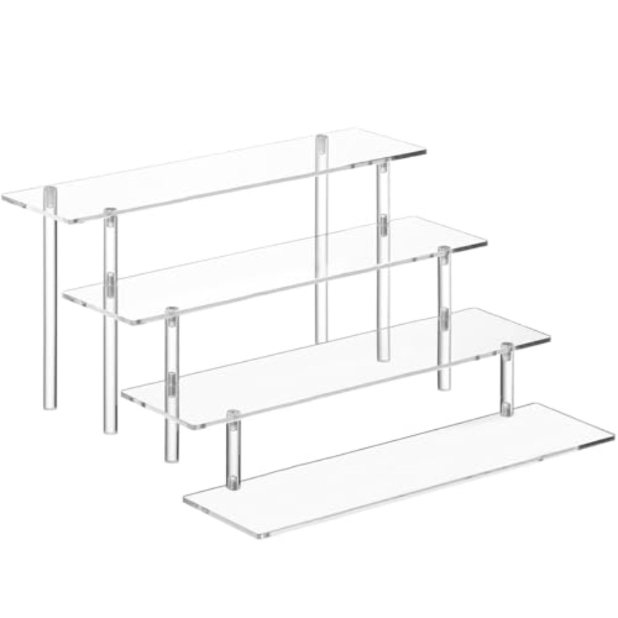 ชั้นวางอะคริลิค 4 ชั้นสำหรับจั - Pop Display Shelf บทวิจารณ์และราคา