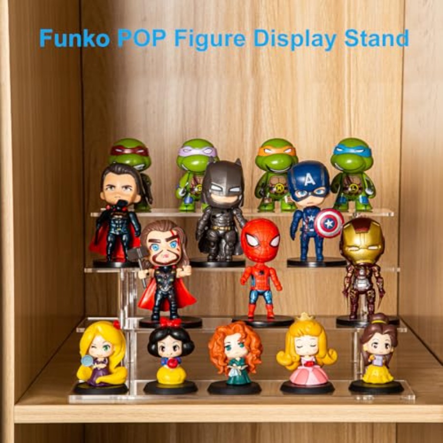 ชั้นวางอะคริลิค 4 ชั้นสำหรับจั - Pop Display Shelf บทวิจารณ์และราคา