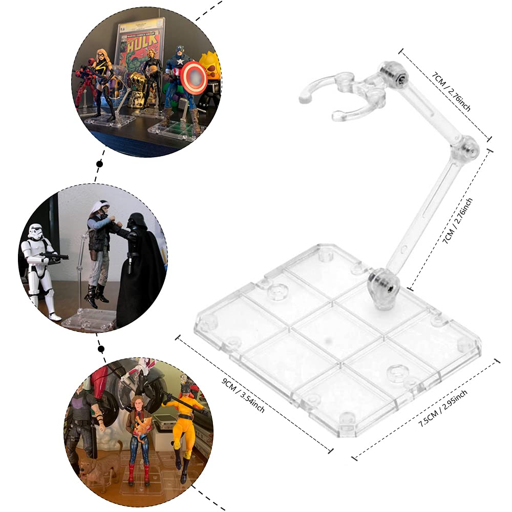 Clear Action Figureขาตั้ง,ชุดA - Action Figure Stand บทวิจารณ์และราคา