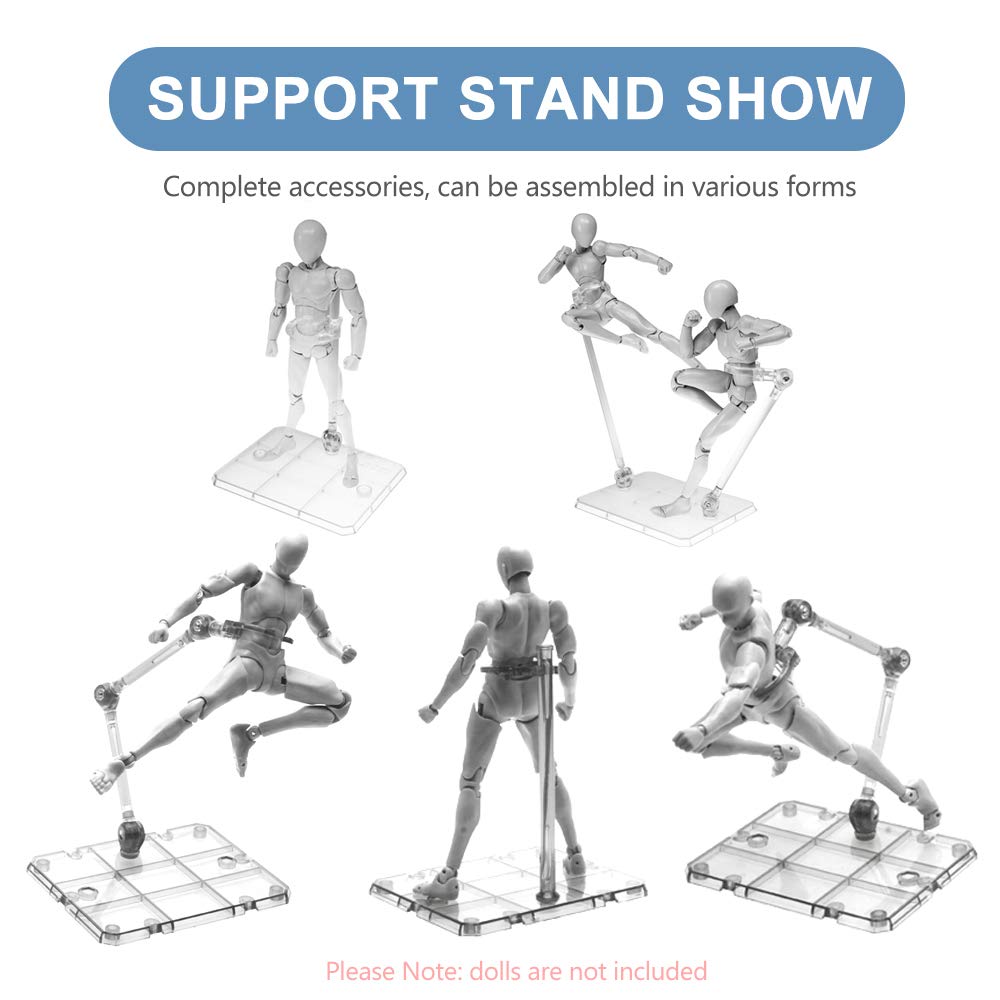 Clear Action Figureขาตั้ง,ชุดA - Action Figure Stand บทวิจารณ์และราคา