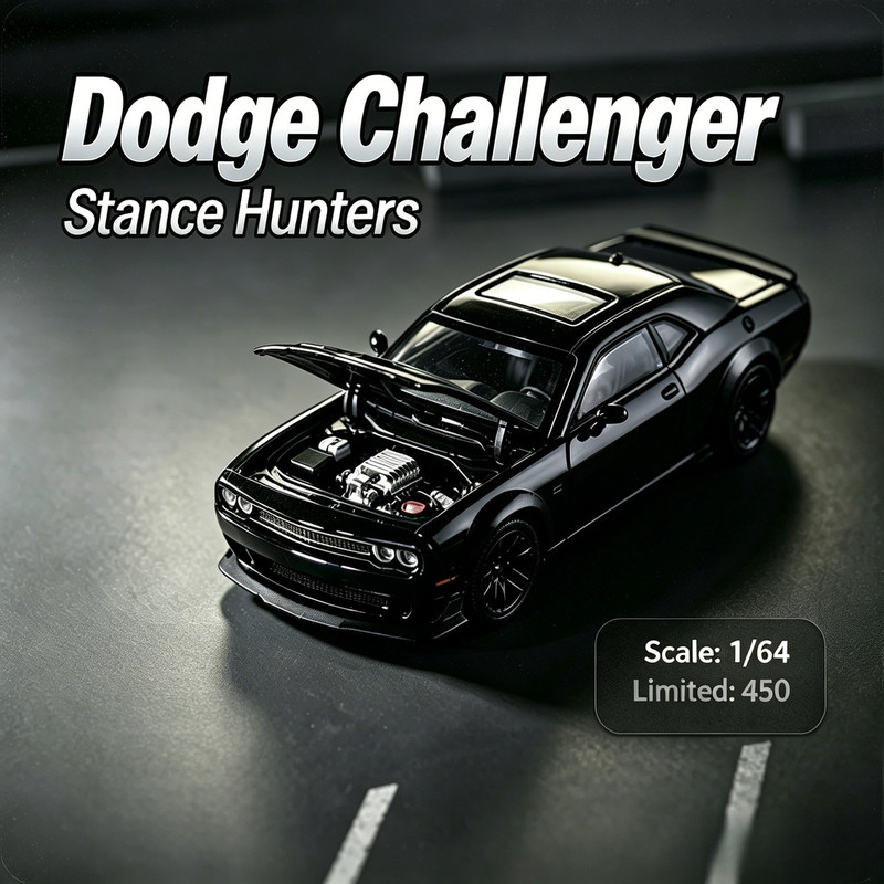 Stance Hunters-SH 1/64 Dodge S - Die Cast Car 1 64 บทวิจารณ์และราคา
